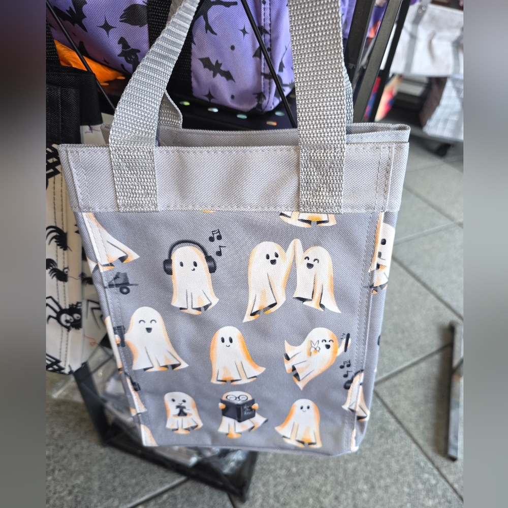 Thirty One SMALL Essential Storage playful ghosts pattern
